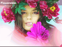 Tablet Screenshot of flowerable.com